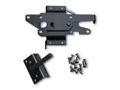 PVC 1.2m Flat Top Picket Fence System - Pedestrian Gate