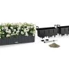 Lechuza Balconera Cottage Planter 80 - Granite 2 Lechuza Balconera Cottage Planter 80 - Granite -Gardena Store getfile 3