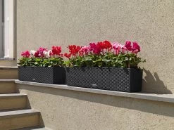 Lechuza Balconera Cottage Planter 80 - Granite -Gardena Store getfile 4