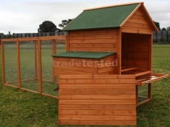 Wooden Chicken Coop XX-Large 365 X 152 X 150cm -Gardena Store hf cc1011 4 1 1
