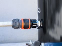 Eco Outdoor Solar Shower & Foot Wash 40L -Gardena Store hose attached