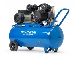 Hyundai Air Compressor Belt Drive 3HP 100L -Gardena Store hyac30100bd hyundai air compressor belt drive 3hp 100l 1b