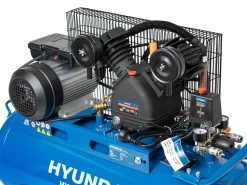 Hyundai Air Compressor Belt Drive 3HP 100L -Gardena Store hyac30100bd hyundai air compressor belt drive 3hp 100l 4b