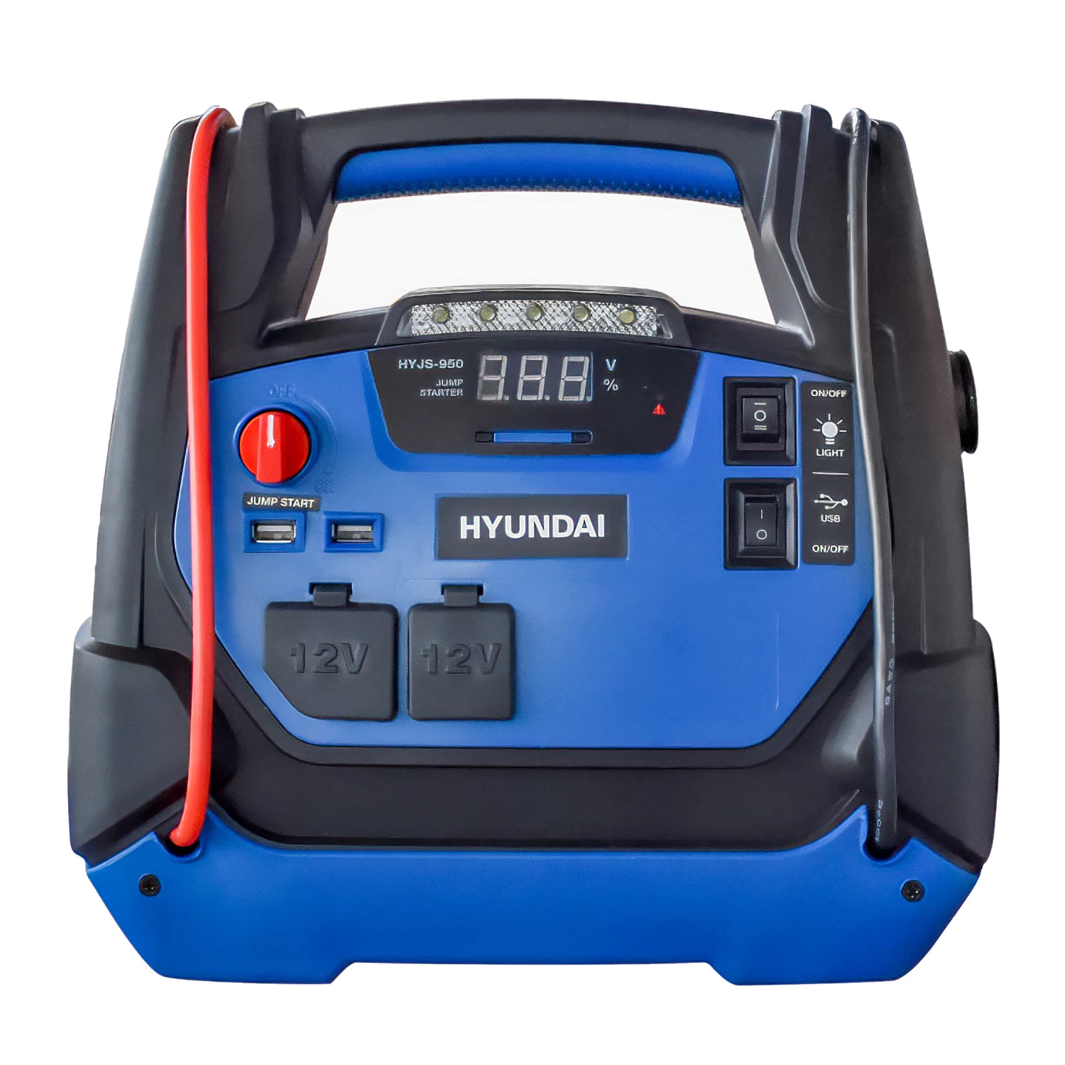 Hyundai Jump Start + Power Bank + Compressor 12000mAh 12 Hyundai Jump Start + Power Bank + Compressor 12000mAh - Image 10