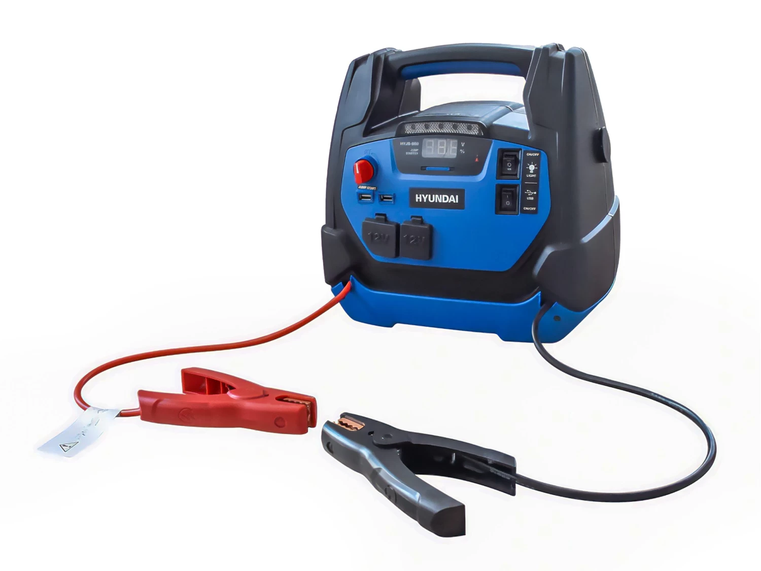 Hyundai Jump Start + Power Bank + Compressor 12000mAh 3 Hyundai Jump Start + Power Bank + Compressor 12000mAh