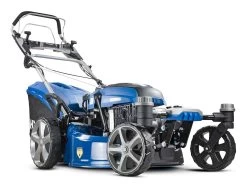 Hyundai Lawnmower Zero Turn 510mm Self-Propelled E-Start -Gardena Store hym510spez hyundai lawnmower zero turn 510mm self propelled e start 2b