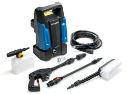 Hyundai 1700W Electric Water Blaster Essentials Kit -Gardena Store hyw1700e hyundai 1700w electric waterblaster studio 1b