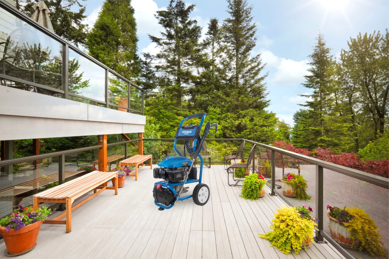 Hyundai 3200 Water Blaster Petrol 3200PSI 7 Hyundai 3200 Water Blaster Petrol 3200PSI - Image 5