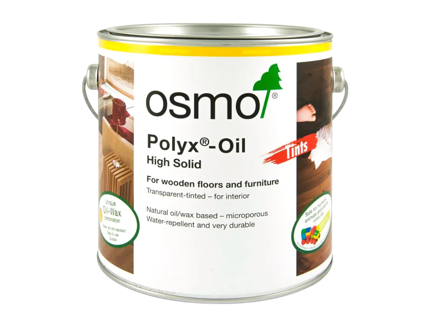 Osmo PolyX-Oil Interior Tint 2.5L - Light Grey 4 Osmo PolyX-Oil Interior Tint 2.5L - Light Grey - Image 2