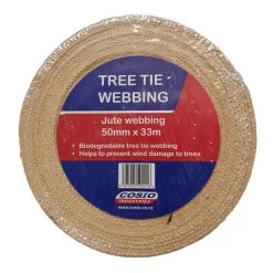 Cosio Jute Tree Tie Webbing 50mm X 33m