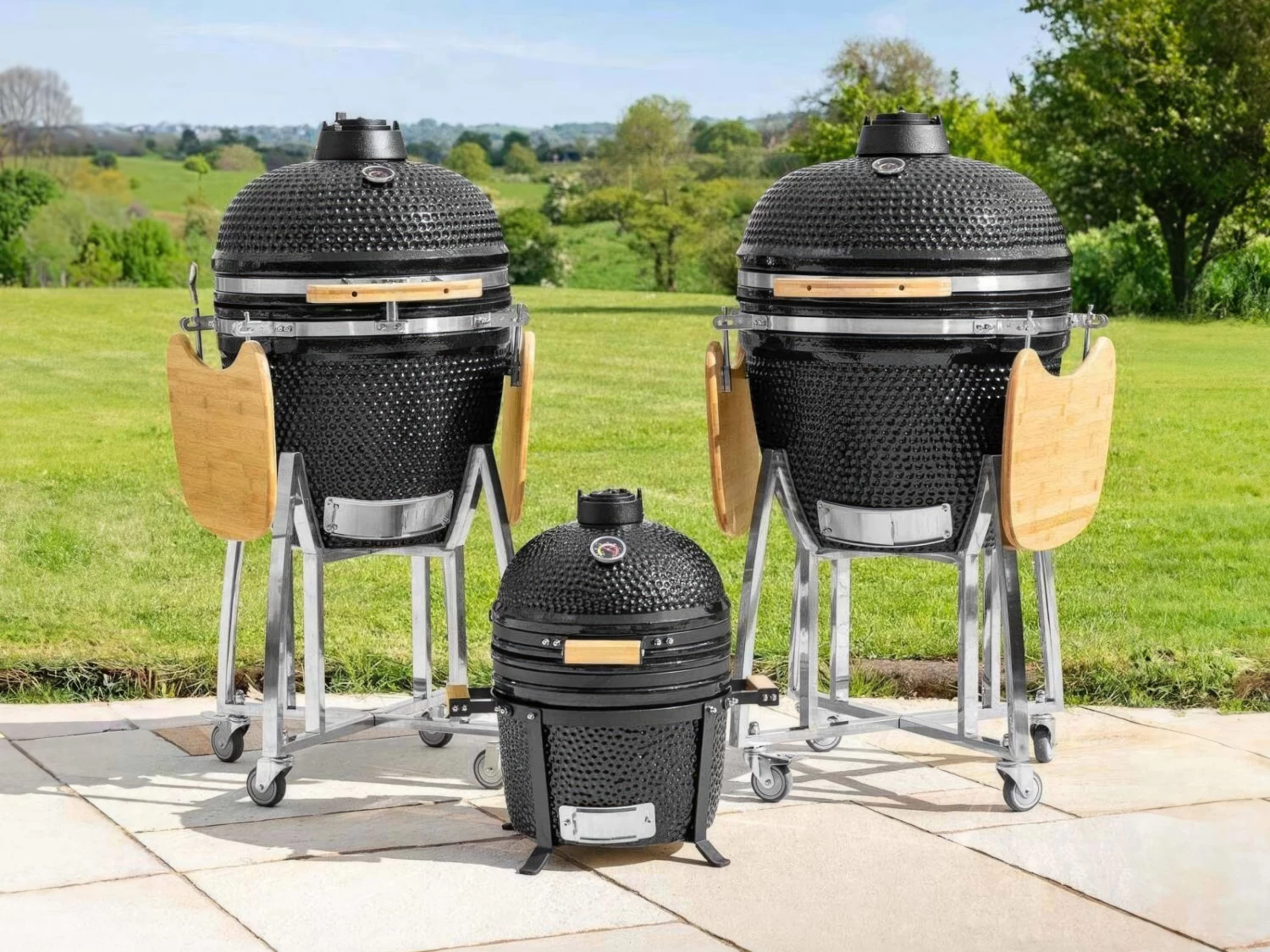 Kamado Ceramic Grill BBQ 21" 14 Kamado Ceramic Grill BBQ 21" - Image 12