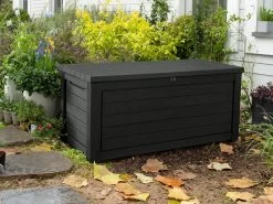 Keter Northwood Outdoor Storage Box 630L -Gardena Store keter northwood outdoor storage box 630l 17210056 1