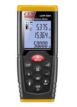 CEM Indoor & Outdoor Laser Distance Measurer 50m 9 CEM Indoor & Outdoor Laser Distance Measurer 50m -Gardena Store ldm 50h cem indoor outdoor laser distance measurer 50m 3