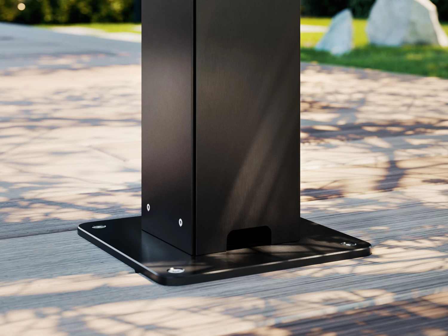 Louvre Roof System Wall Mount 4m X 3m Charcoal 10 Louvre Roof System Wall Mount 4m X 3m Charcoal - Image 8