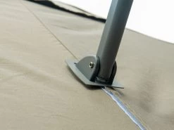 Shelta Lynden Cantilever Umbrella Olefin 2.8M - Taupe -Gardena Store lyndon28 taupe 10