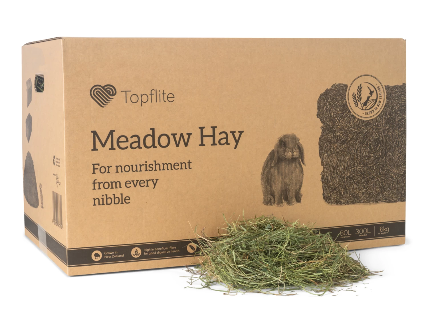 Topflite Meadow Hay 6kg 3 Topflite Meadow Hay 6kg