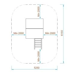 Jesper Wooden Kids Tower With Roof