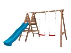 Jonas Wooden Swing Set With 1.2m Platform
