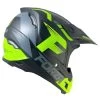 Nikko N601 Youth Motorcross Helmet Green 53-54cm -Gardena Store n601f green nikko n601 youth motorcross helmet green 3b 1