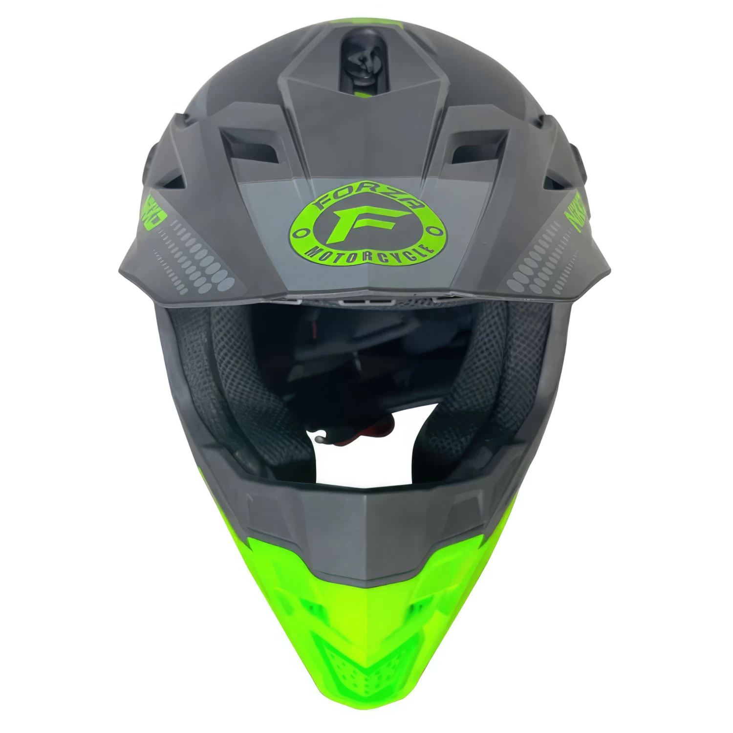 Nikko N601 Youth Motorcross Helmet Green 53-54cm 8 Nikko N601 Youth Motorcross Helmet Green 53-54cm - Image 6