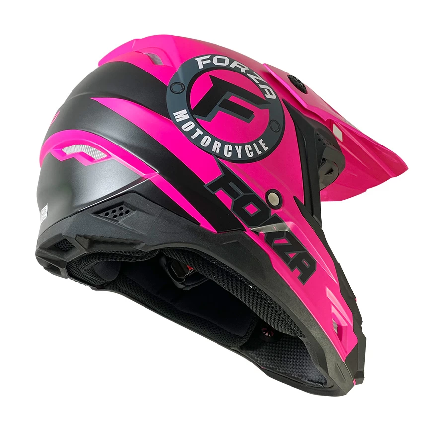 Nikko N601 Youth Motocross Helmet Pink 53-54cm 3 Nikko N601 Youth Motocross Helmet Pink 53-54cm