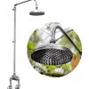Neptune Classic Outdoor Shower With Mixer Chrome 1 Neptune Classic Outdoor Shower With Mixer Chrome -Gardena Store nc200ch neptune classic chrome 1