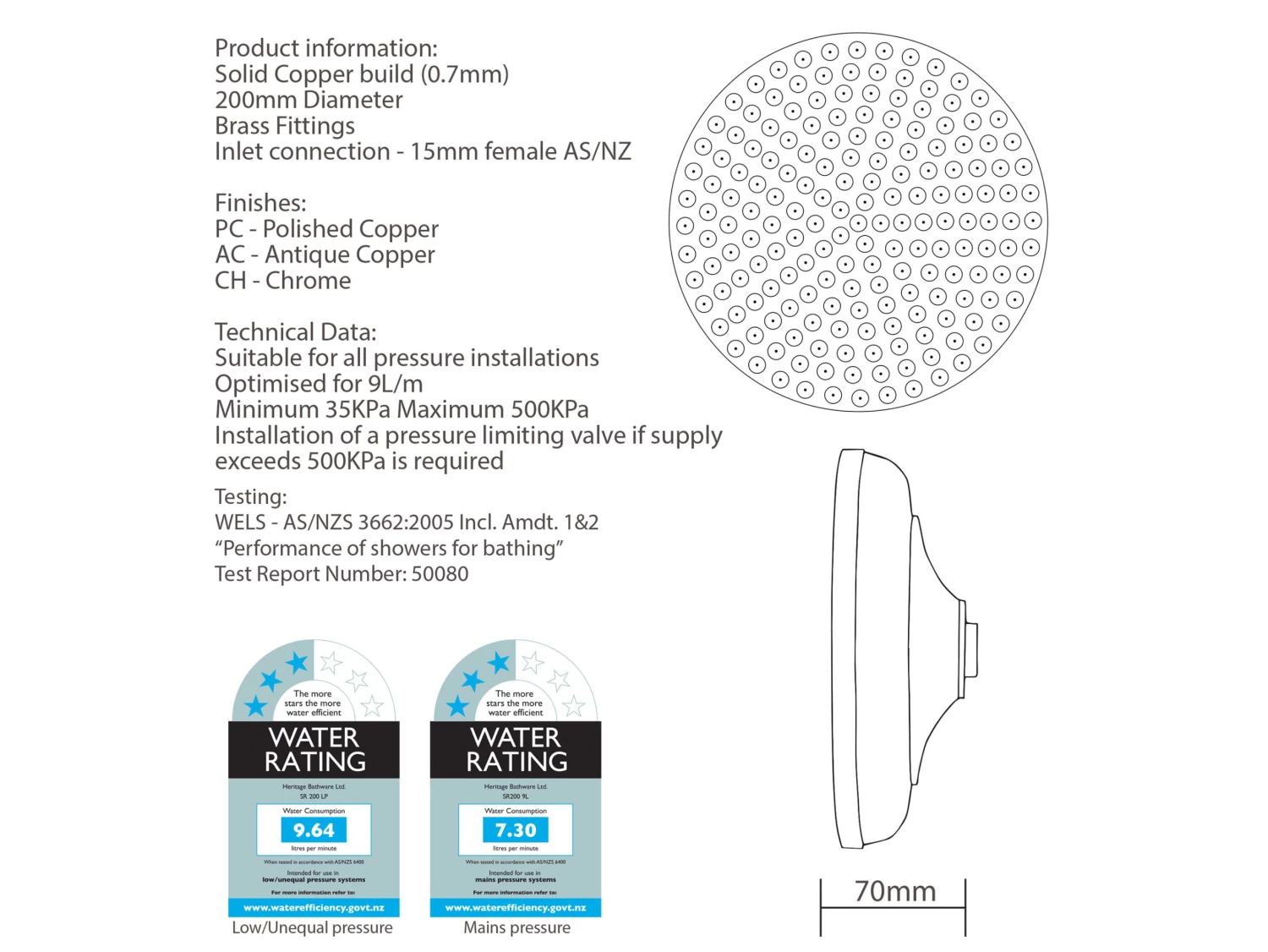 Neptune Classic Outdoor Shower With Mixer Chrome 8 Neptune Classic Outdoor Shower With Mixer Chrome - Image 6