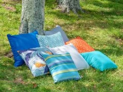 Outdoor Cushion Topanga Stripe 11 Outdoor Cushion Topanga Stripe -Gardena Store outdoor cushions together photo 2 1