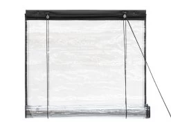 Outdoor Patio Blind Clear PVC 150 X 240cm -Gardena Store outdoor patio blind clear pvc all sizes 2