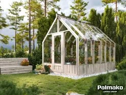 Glasshouse Emilia 2.4m X 3.6m 22 Glasshouse Emilia 2.4m X 3.6m -Gardena Store pa44 2436 palmako glasshouse emilia 3.6m x 2.4m 8.2sqm 10
