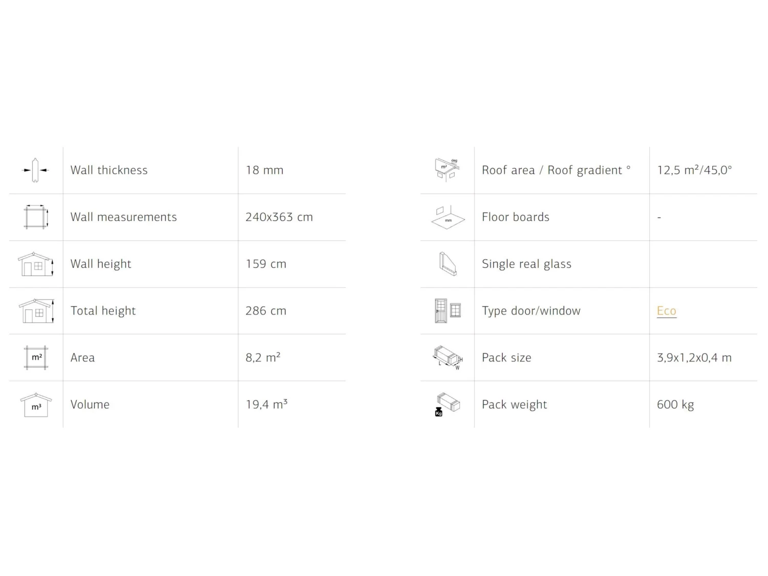 Glasshouse Emilia 2.4m X 3.6m 12 Glasshouse Emilia 2.4m X 3.6m - Image 10