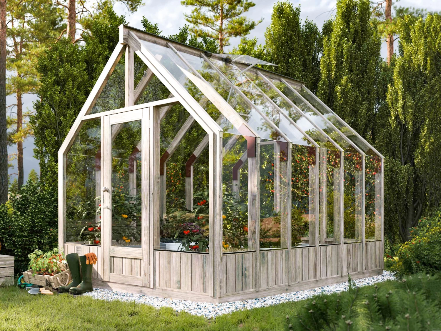 Glasshouse Emilia 2.4m X 3.6m 7 Glasshouse Emilia 2.4m X 3.6m - Image 5