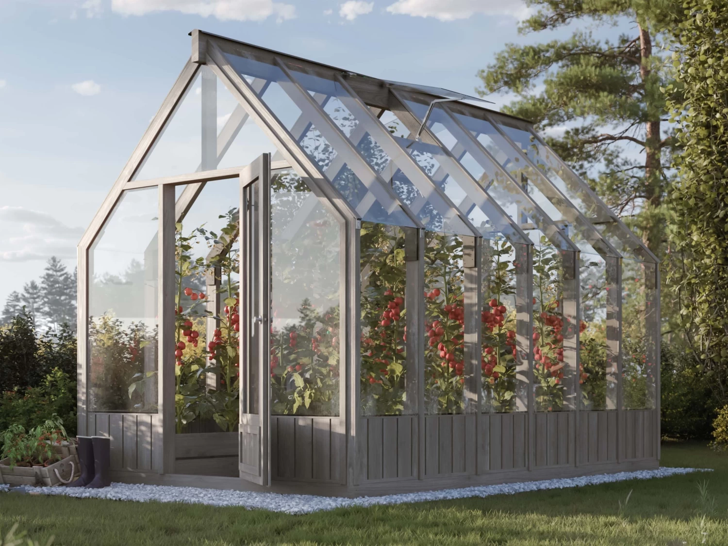 Glasshouse Emilia 2.4m X 3.6m 14 Glasshouse Emilia 2.4m X 3.6m - Image 12