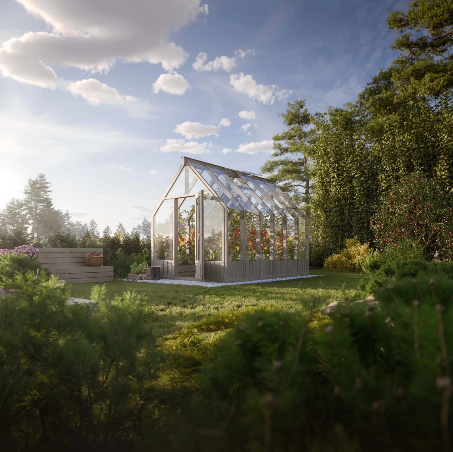 Glasshouse Emilia 2.4m X 3.6m 13 Glasshouse Emilia 2.4m X 3.6m - Image 11