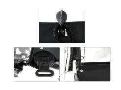 Outdoor Patio Blind Clear PVC 150 X 240cm