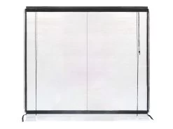 Outdoor Patio Blind Clear PVC 240 X 240cm -Gardena Store ptb2424 outdoor patio blind clear pvc 240 x 240cm 1b