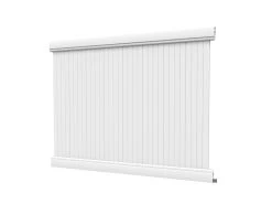 PVC 1.8m Privacy Fence System - Panel 2.4m -Gardena Store pvc privacy fence panel kit 1.8m x 2.4m