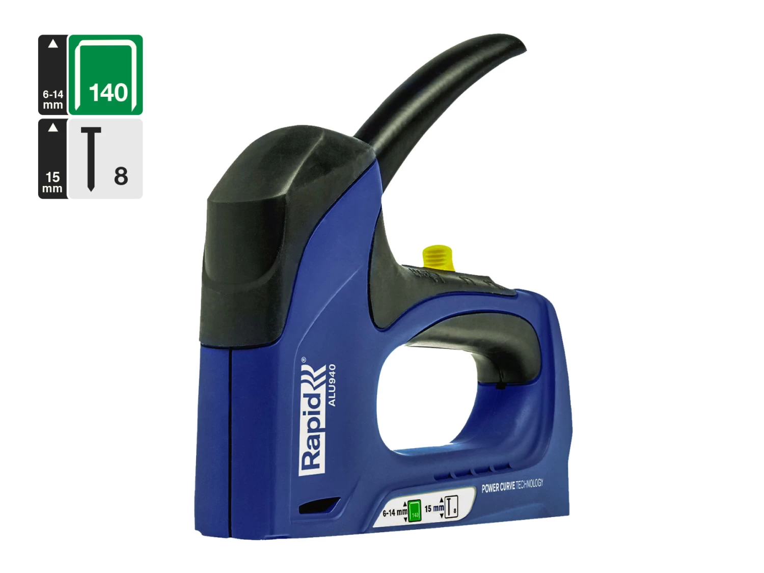 Rapid ALU940 Aluminium Powercurve Staple Gun 6 Rapid ALU940 Aluminium Powercurve Staple Gun - Image 4