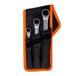 Bahco Ring Ratchet Spanner Set 3 Piece 8mm-19mm
