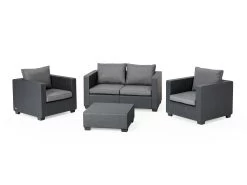 Keter Salta 4 Seat Outdoor Sofa Set Graphite