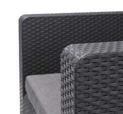 Keter Salta 5 Seat Outdoor Sofa Set Graphite