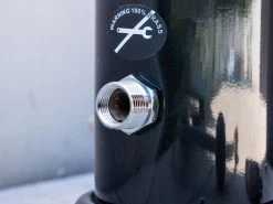 Eco Outdoor Solar Shower & Foot Wash 40L -Gardena Store water inlet