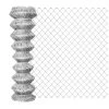 Wire Chainlink Hot Dipped Galv Fencing 10m X 1.8m X 50mm 2 Wire Chainlink Hot Dipped Galv Fencing 10m X 1.8m X 50mm -Gardena Store wire chainlink hot dipped galv fencing 1