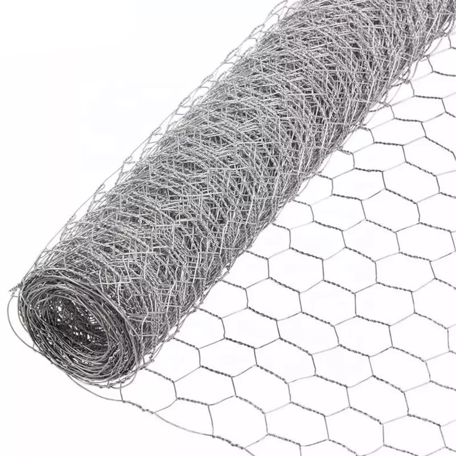 Wire Hex Hot Dipped Galv Chicken Netting 50m X 0.9m X 25mm 4 Wire Hex Hot Dipped Galv Chicken Netting 50m X 0.9m X 25mm - Image 2