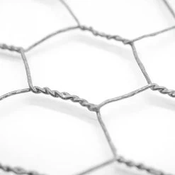 Wire Hex Hot Dipped Galv Chicken Netting 10m X 0.9m X 25mm -Gardena Store wire hex hot dipped galv chicken netting 4